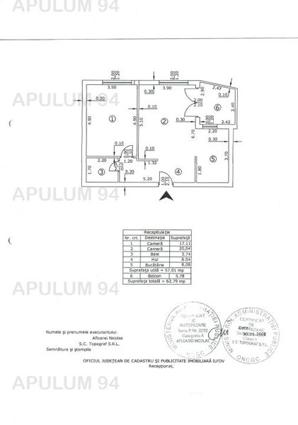 Apartament 2 camere zona Pipera OMV